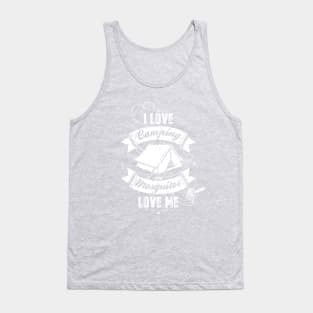 I Love Camping Tank Top